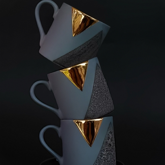 Sappho - Siyah Taş Detaylı